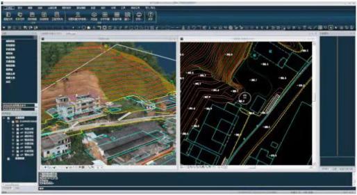 市县城镇开发边界内1500地形图无人机航测实践m300rtkp1大疆智图航天
